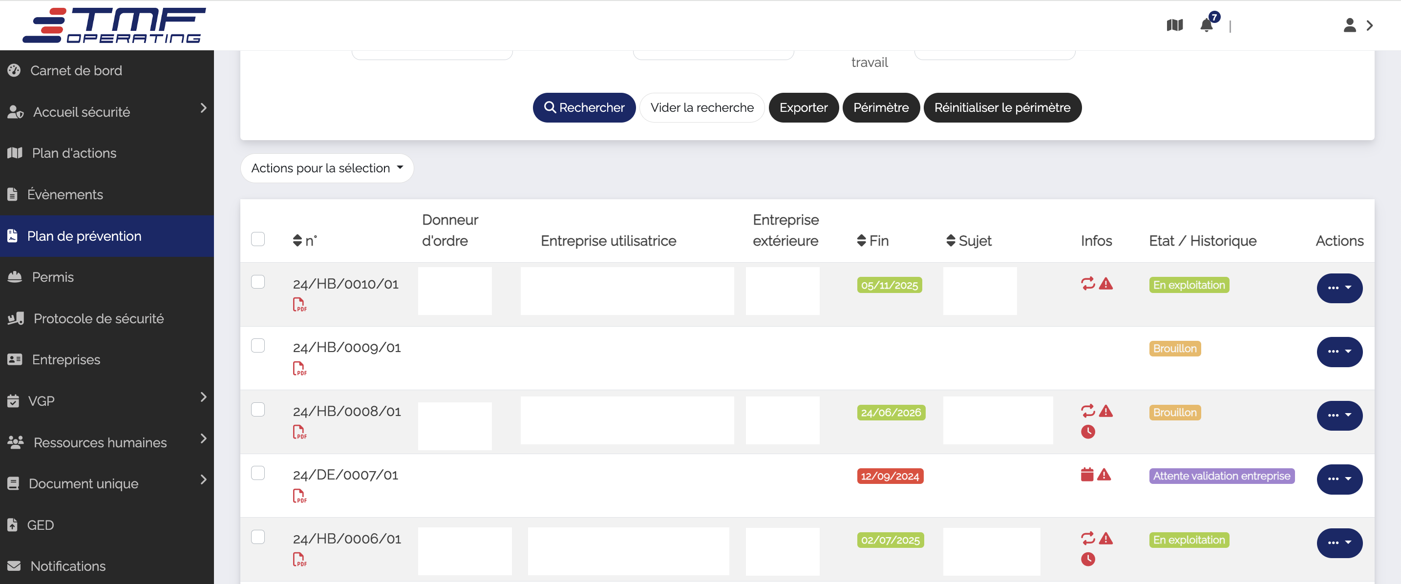 Digitaliser ses plans de prévention avec MemoryFlow